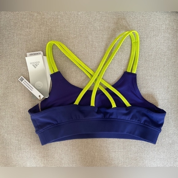 ADIDAS Girl’s Yoga Bra - Picture 4 of 7